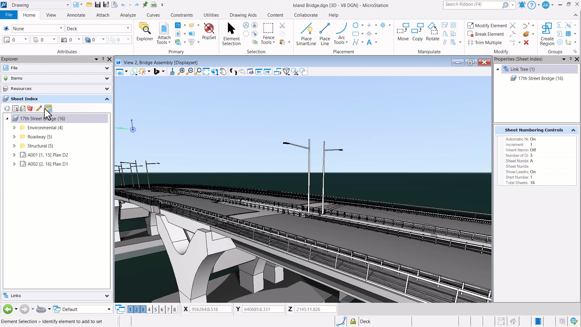 screenshot video of MicroStation drawing production improvements